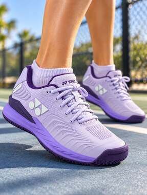 Yonex Power Cushion Eclipsion 4 Women 8.5 Mist Purple Tennis Shoes